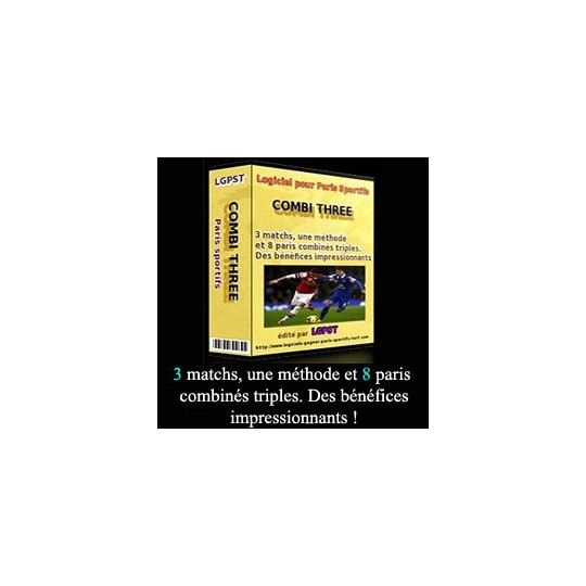 COMBI THREE paris sportifs