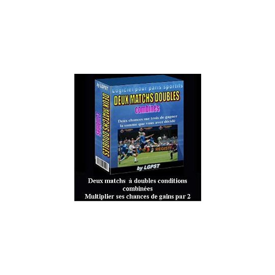 Deux matchs doubles combinés pari sportif