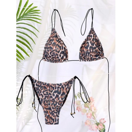 ZRTAK deux pièces Push Up leopard