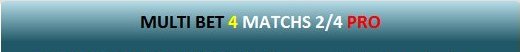 MULTI BET 4 MATCHS 2/4 PRO by LGPST