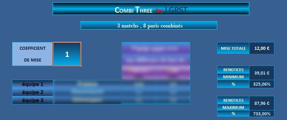 LGPST PARIS SPORTIFS GROS RAPPORTS