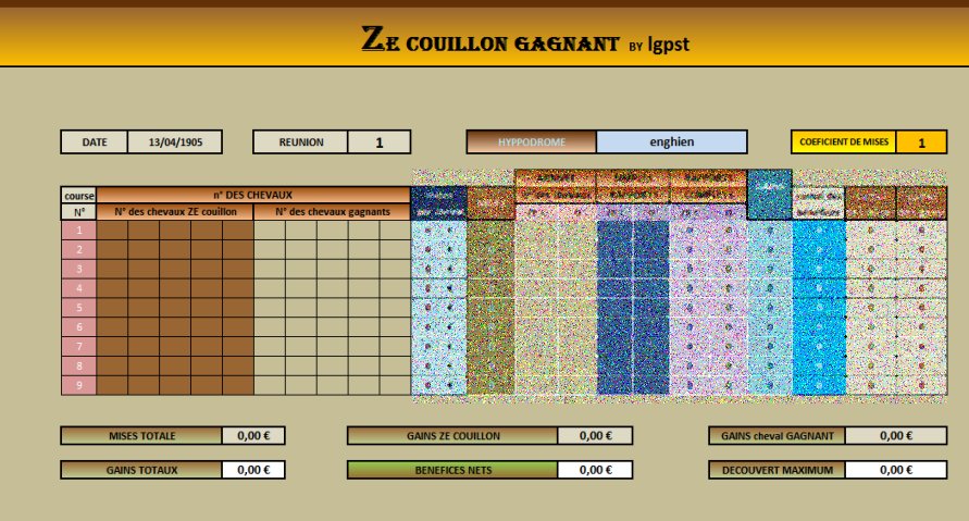 zecouillon le pari rentable au turf